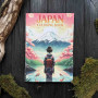 Розмальовка в японському стилі Anime Coloring Book з самураями та японськими пейзажами Розмальовка в японському стилі Anime Coloring Book з самураями та японськими пейзажами